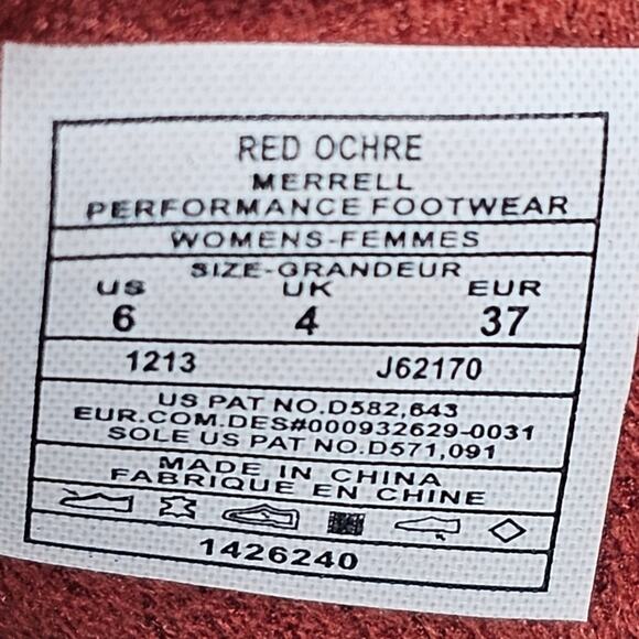 Merrell Women's Cantor Lavish Sandal Red Ochre NWOT Size 6 - Picture 10 of 12